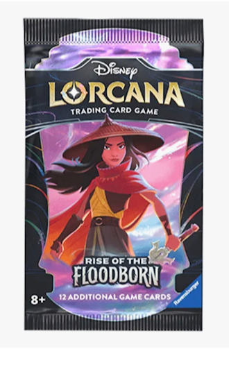 Disney Lorcana TCG: Rise of the Floodborn | Booster Pack Victory Point Games LLC Disney Lorcana TCG: Rise of the Floodborn | Booster Pack Victory Point Games LLC