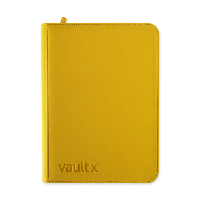 Vault X: 9-Pocket Exo-Tec Zip Binder Metallic Green