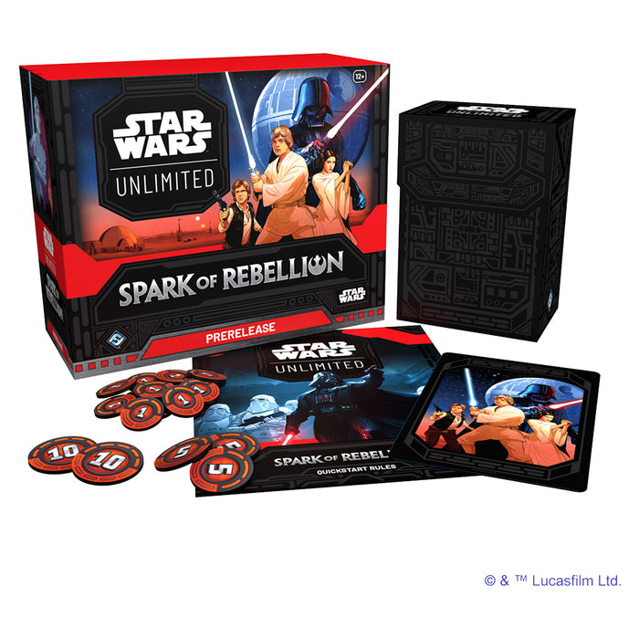 Star Wars: Unlimited Sparks of Rebellion Prerelease Box