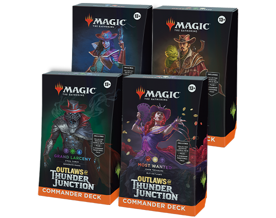 Outlaws of Thunder Junction - Commander Decks Victory Point Games LLC Outlaws of Thunder Junction - Commander Decks Victory Point Games LLC