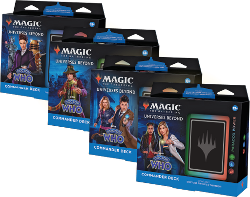 commander 2019 booster box Universes Beyond: Doctor Who