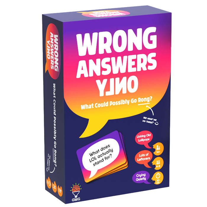 Wrong Answers