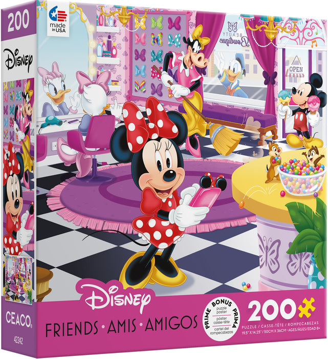 Disney Puzzle 200 count: Minnie's Boutique