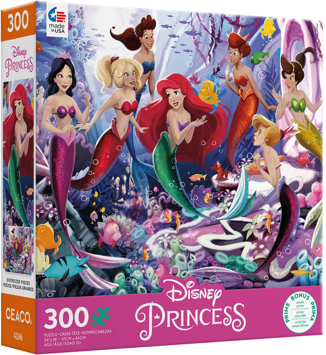 Disney Puzzles: Princess Ariel And Friends 300 Pieces