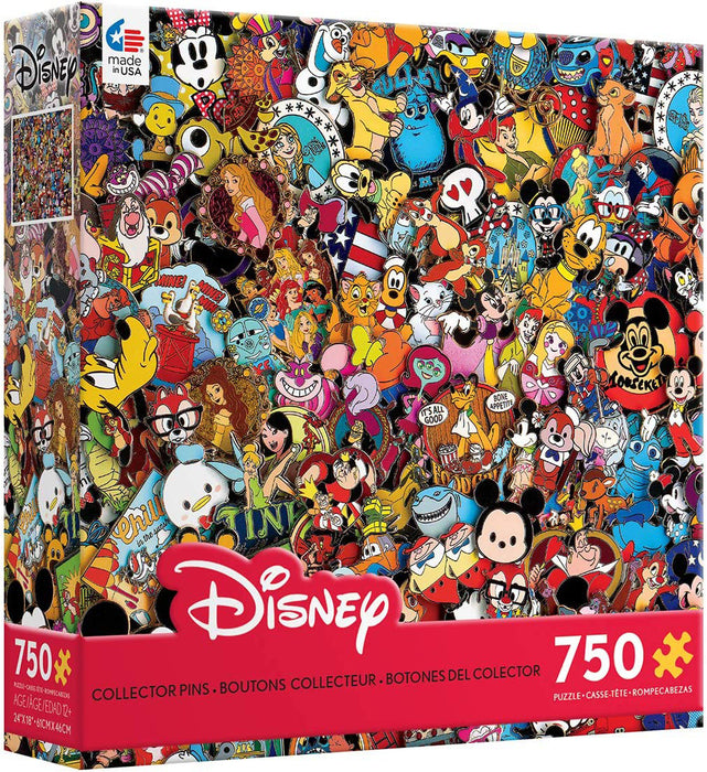 Disney Puzzles: Collector Pins 750 Pieces