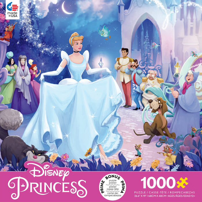 Disney Puzzles: Princess Cinderella 1000 Pieces