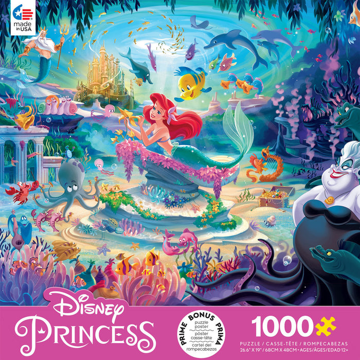 Disney Puzzles: Princess Ariel 1000 Pieces