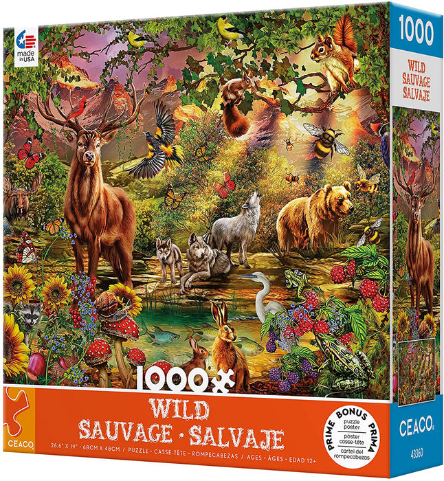 Wild Puzzles: Magic Forest 1000 Pieces