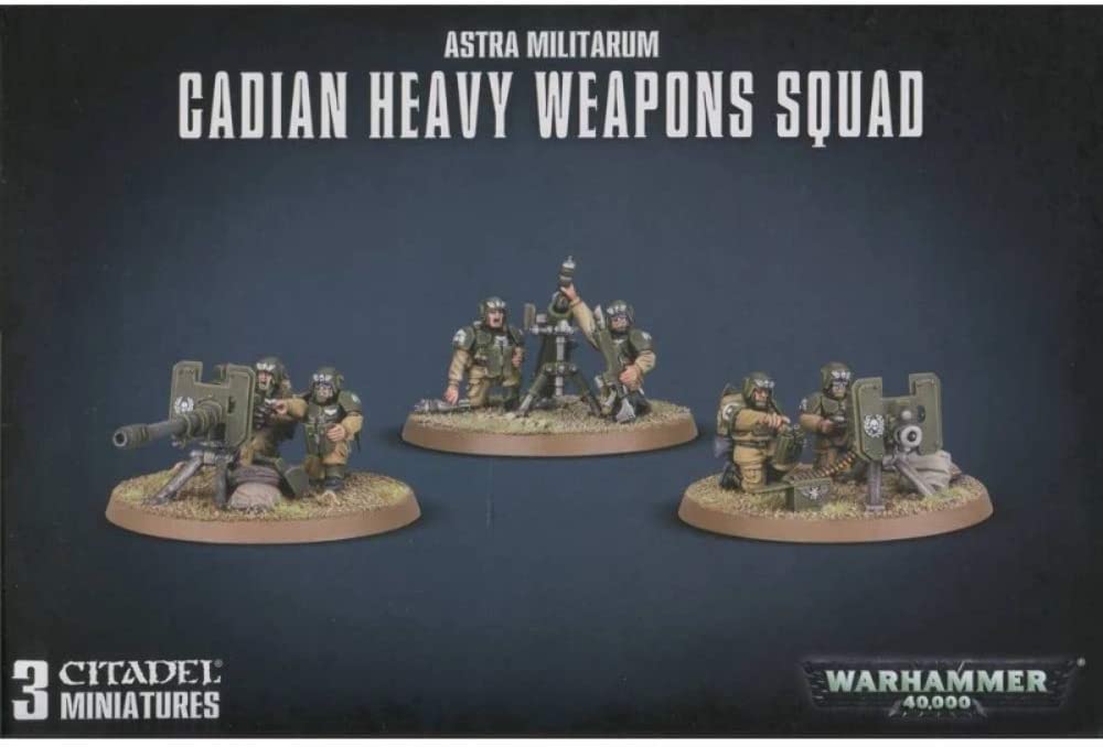 Warhammer 40K: Astra Militarium - Cadian Heavy Weapon Squad