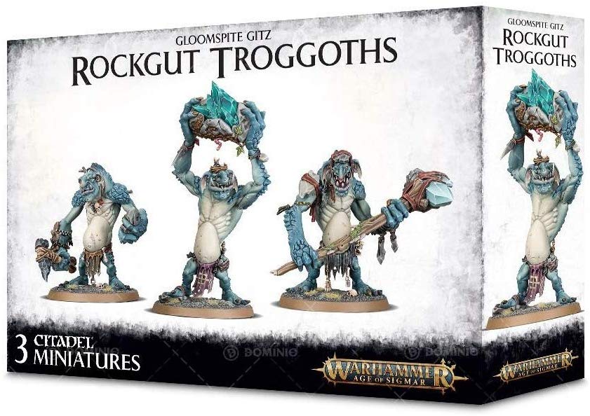 Warhammer Age of Sigmar: Gloomspite Gitz - Rockgut Troggoths