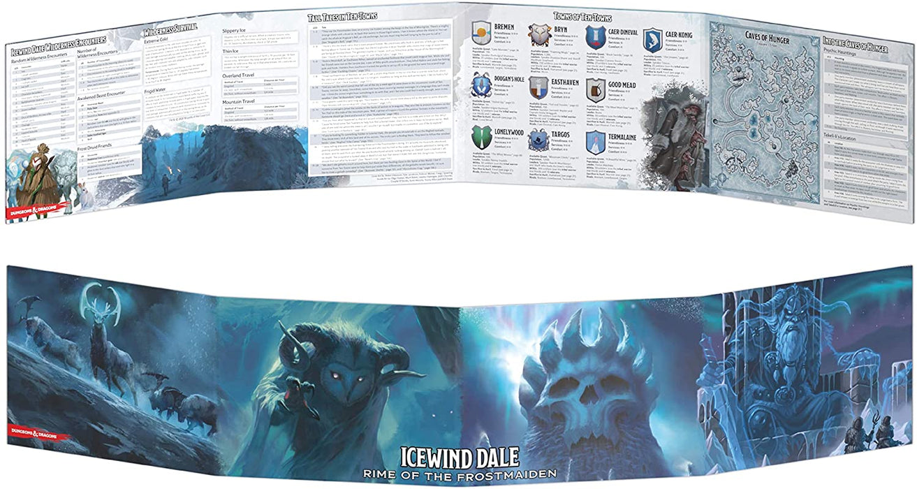 Dungeons and Dragons RPG - Official DM Screen