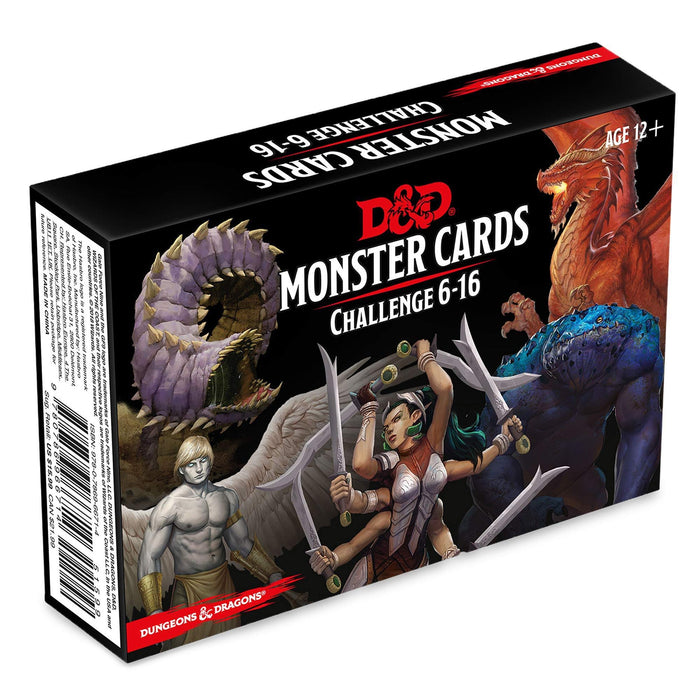 Dungeons and Dragons RPG: Monster Cards - Challenge 6-16
