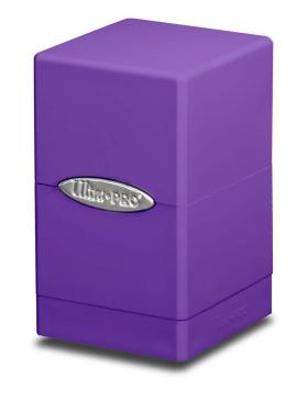 Ultra PRO Deck Box - Satin Tower - Purple