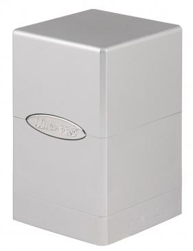 Ultra PRO Deck Box - Satin Tower - Metallic Silver