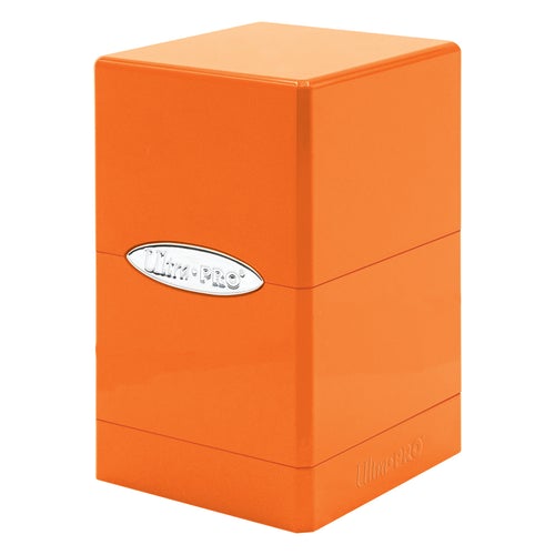 Ultra PRO Deck Box - Satin Tower Hi-Gloss - Pumpkin