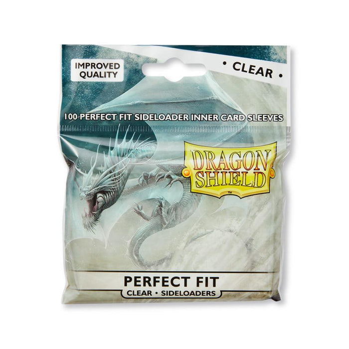 Dragon Shield Perfect Fit Sleeve - Clear ‘Naluapo’ 100ct - Sideloader