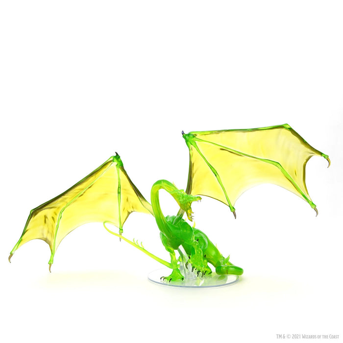 D&D Icons of The Realms Minis: Adult Emerald Dragon
