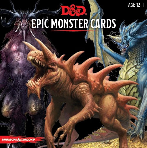 Dungeons and Dragons RPG: Epic Monster Cards