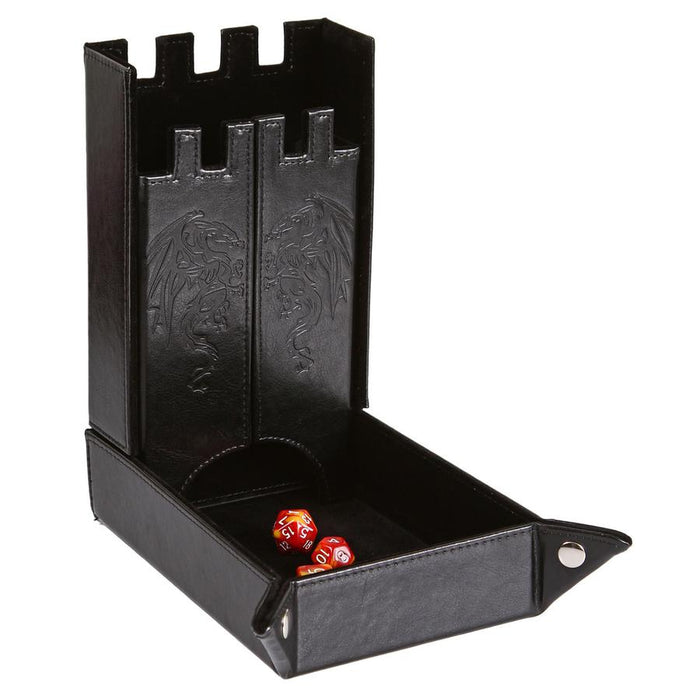 Forged Draco Castle Dice Tower & Dice Tray