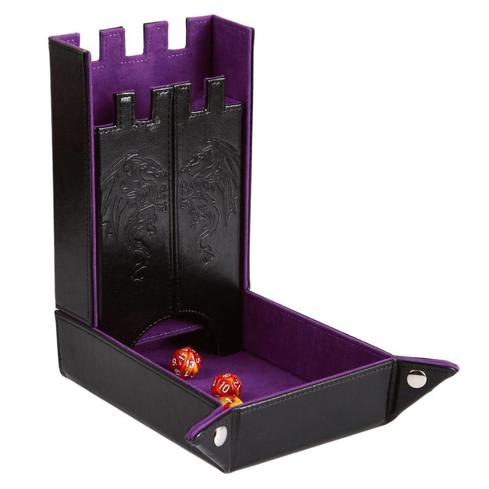 Forged Draco Castle Dice Tower & Dice Tray