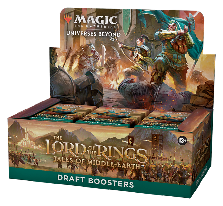 The Lord of the Rings: Tales of Middle-earth - Draft Booster Display