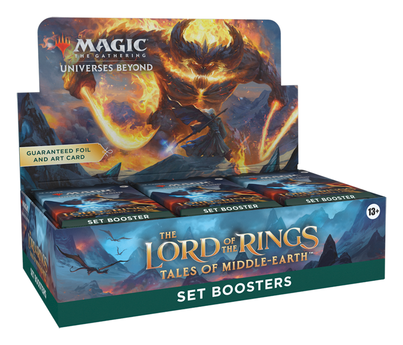 The Lord of the Rings: Tales of Middle-earth - Set Booster Display