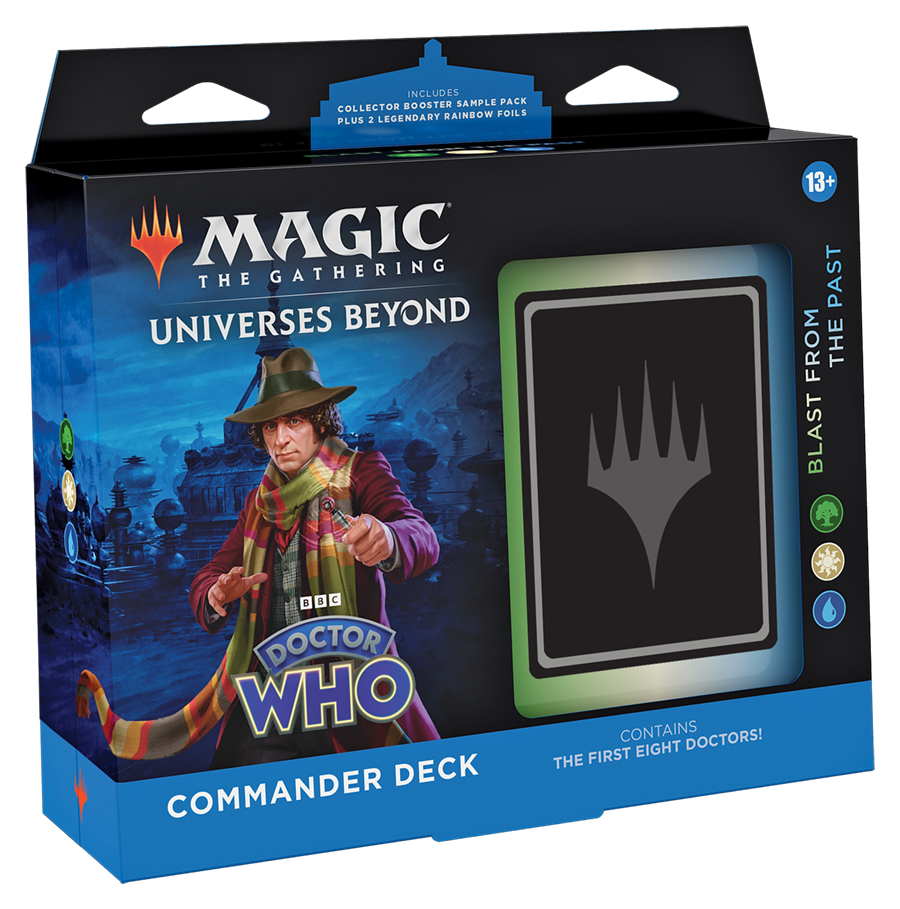 mtg universe beyond commander decks Magic: The Gathering Universes Beyond Fallout Commander Decks MTG Crossover Collection