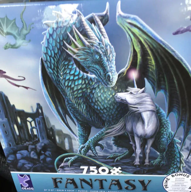 Fantasy Puzzles: The Protector Of Magick 750 Pieces