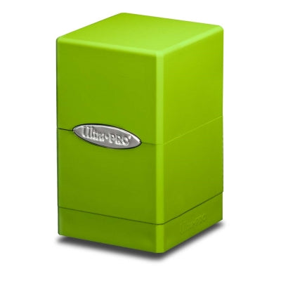 Ultra PRO Deck Box - Satin Tower - Lime Green