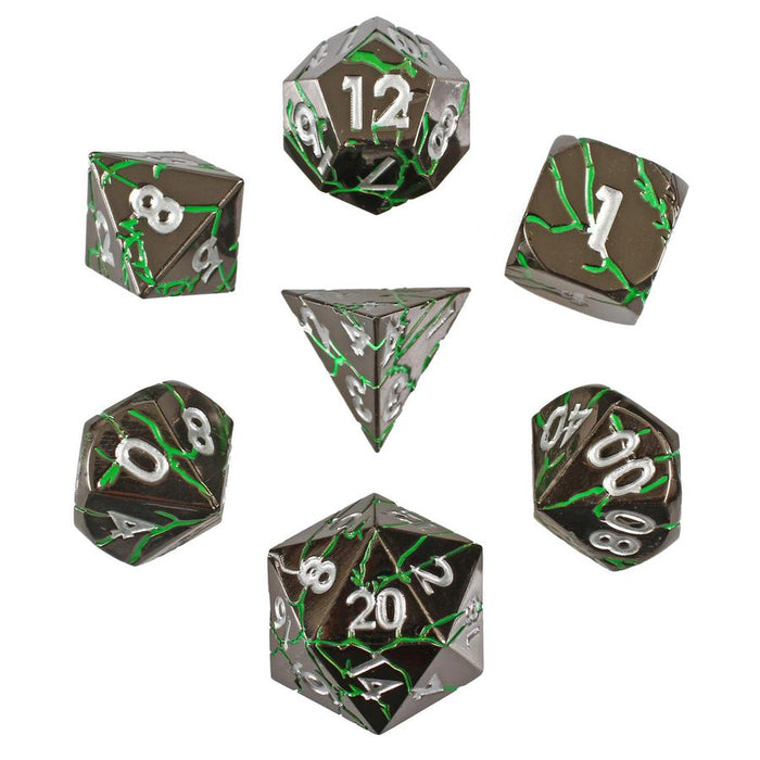 Forged Dice: Verdant Storm Set of 7