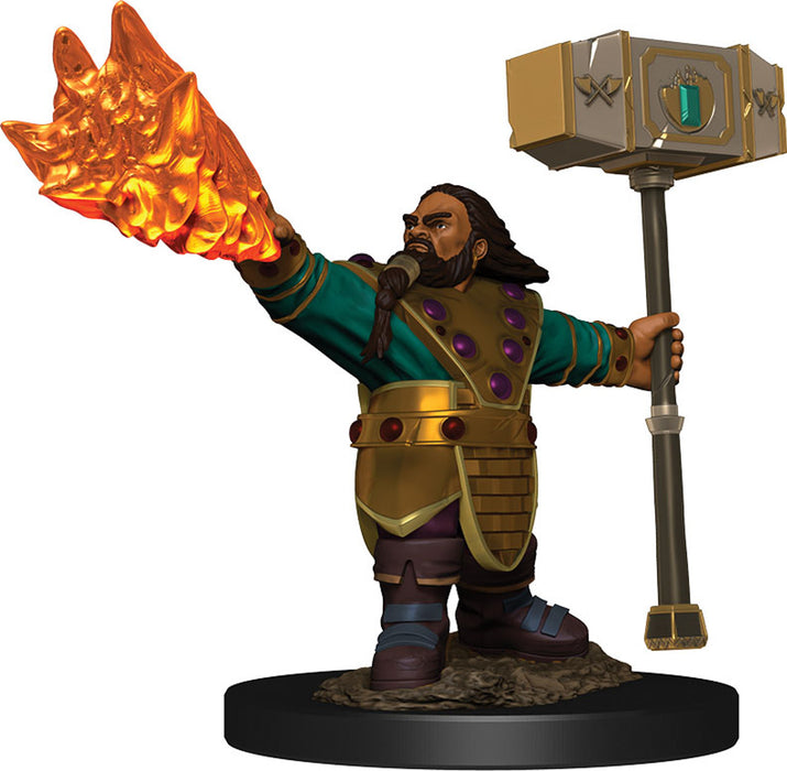 D&D Icons of the Realms Premium Figures: Dwarf Cleric - Male - W6
