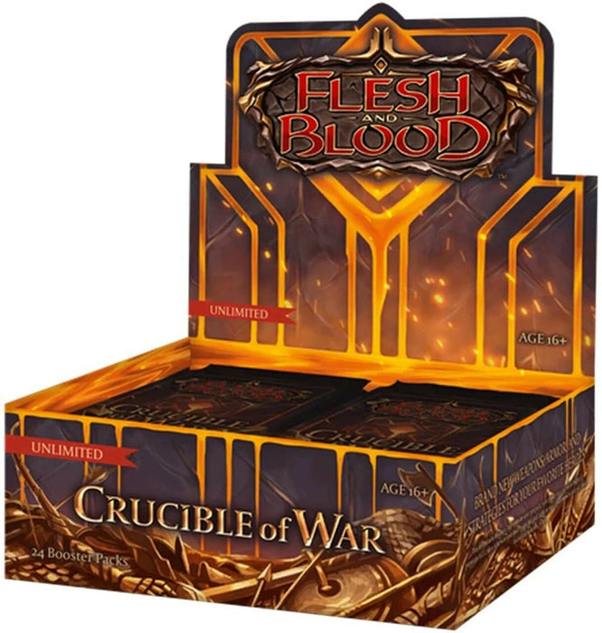 Flesh & Blood Trading Card Game Crucible of War (Unlimited) Booster Box