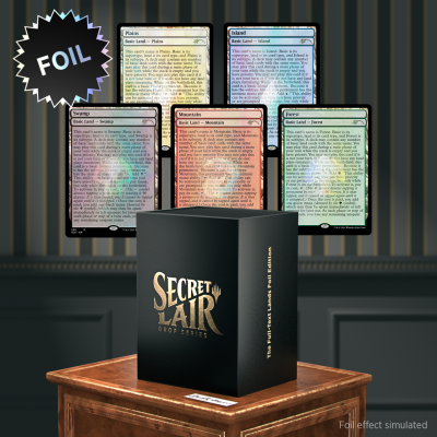 Secret Lair Drop Series: the Full-Text Lands - Foil Edition