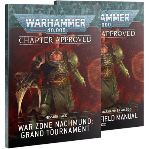 Warhammer 40K: Chapter Approved - War Zone Nachmund Grand Tournament Mission Pack & Munitorum Field Manual 2022