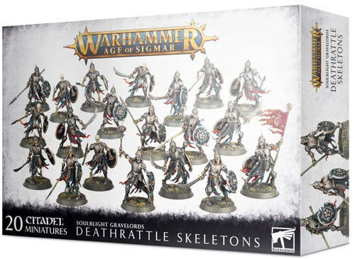 Warhammer Age of Sigmar: Soulblight Gravelords - Deathrattle Skeletons