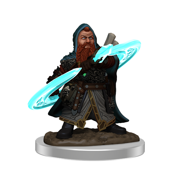 Pathfinder Battles Premium Painted Figure: Dwarf Sorcerer - Male