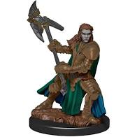 D&D Icons of the Realms Minis: Half-Orc Fighter - Female