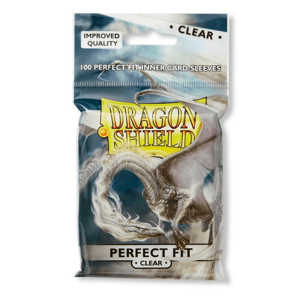 dragon shield card sleeves clear Dragon Shield Perfect Fit