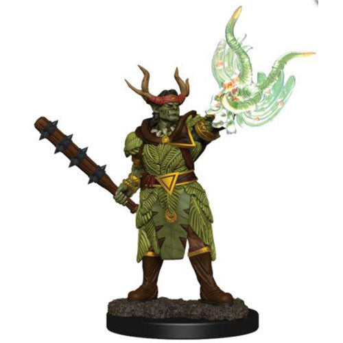 Pathfinder Battles Premium Painted Figure: Half-Orc Druid - Male - W2