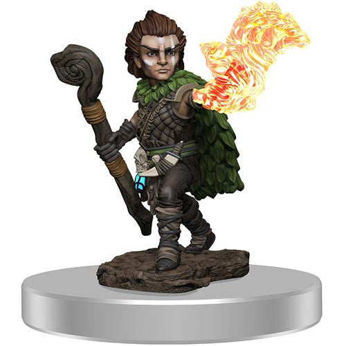 Pathfinder Battles Premium Painted Figure: Gnome Druid - Male - W3